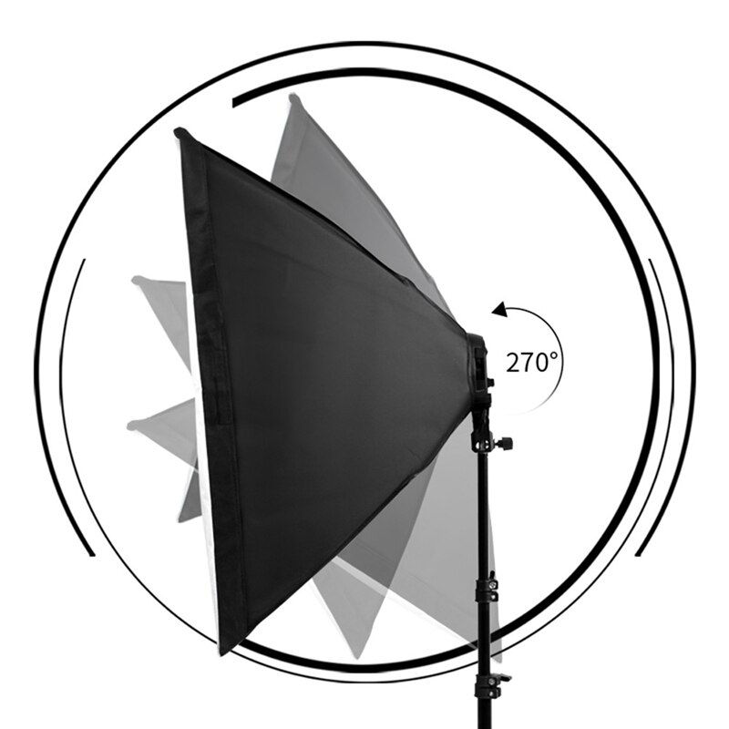 Miniaturbild: SH Photography 50x70CM Softbox Lighting Kits Professional Light Box System With