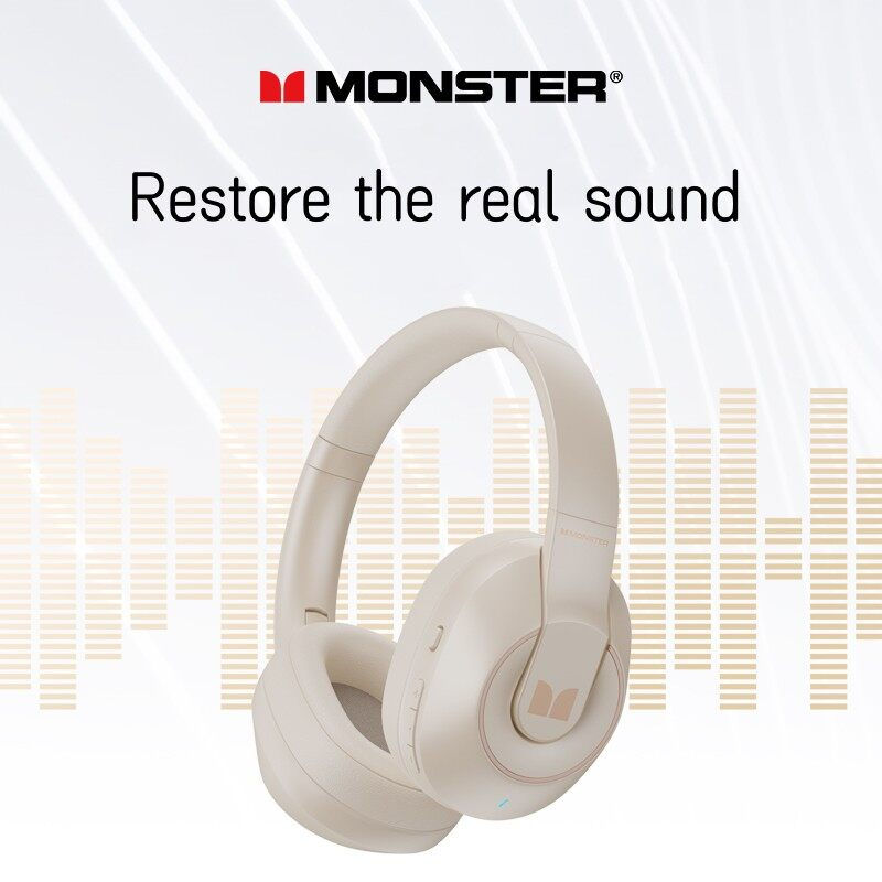 Миниатюра: Monster Original XKH01 Gaming Wireless Headphones Bluetooth Earphones 5.3 Folda
