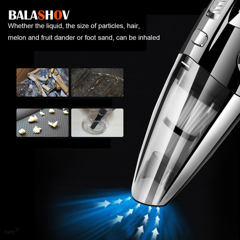 Thumbnail: Handheld Vacuum Cordless Powerful Cyclone Suction Portable Rechargeable Vacuum 