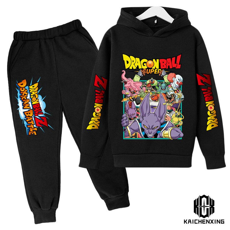 Thumbnail: Spring Autumn Children Cartoon Cartoon Dragon Ball Hoodie Kids Fashion Cotton S