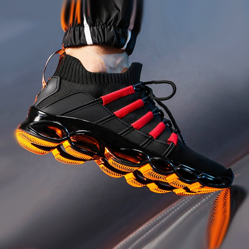 Miniature : New Blade Shoes Fashion Breathable Sneaker Running Shoes 46 Large Size Comforta