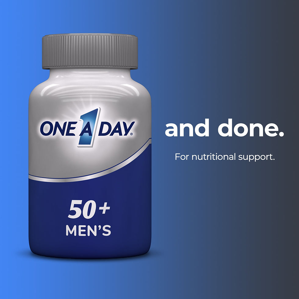 Miniature : One A Day Men's 50+ Multivitamin Tablets, Multivitamins for Men, 100 Ct Keto
