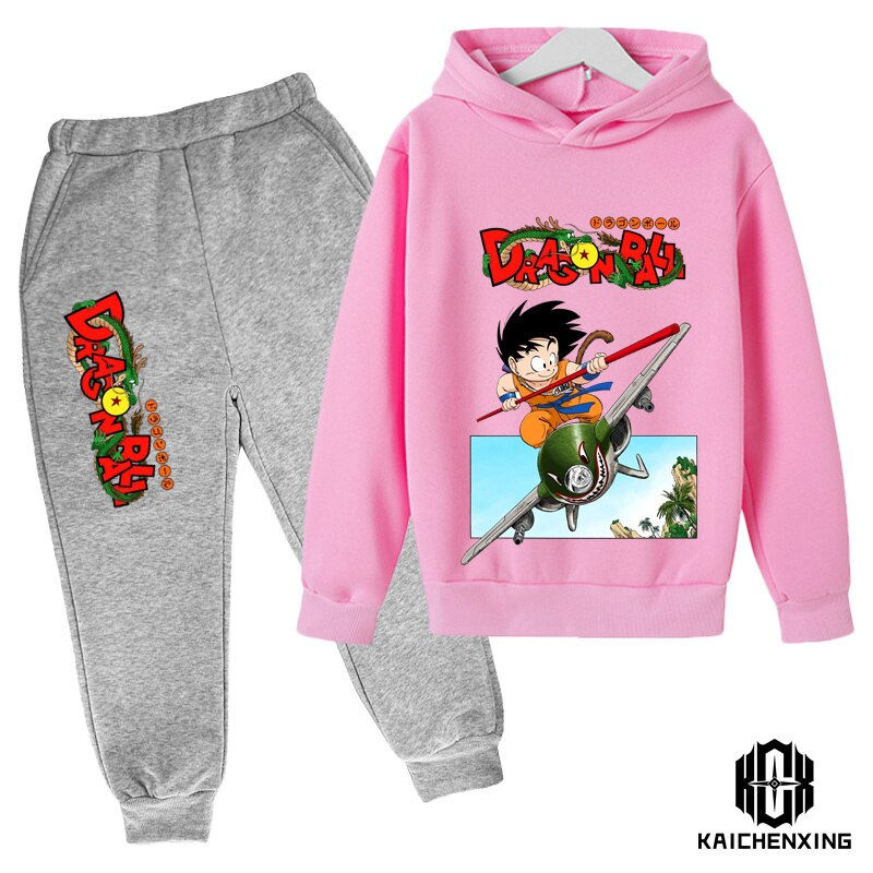 Thumbnail: Spring Autumn Children Cartoon Cartoon Dragon Ball Hoodie Kids Fashion Cotton S