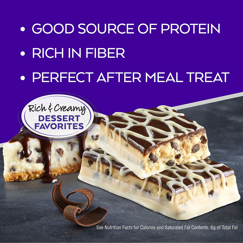 Miniature : Atkins Endulge Dessert Bar, Keto Friendly, Chocolate Chip Cheesecake, 5 Count