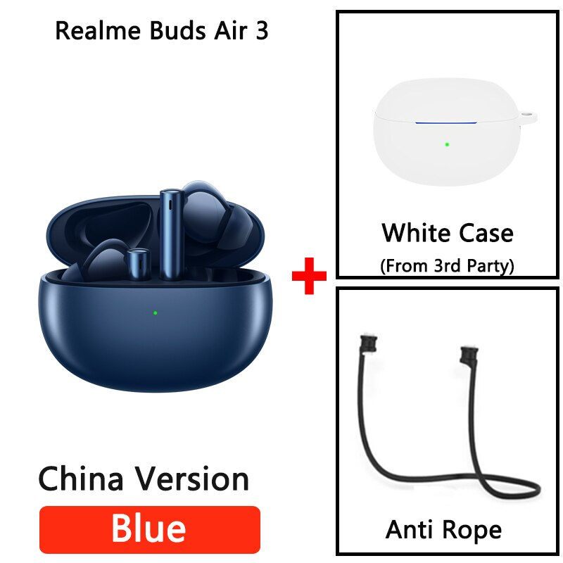 Miniatura: Realme buds air 3 TWS Earphone 30 Hours Battery Life Bluetooth 5.2 Headphone 42
