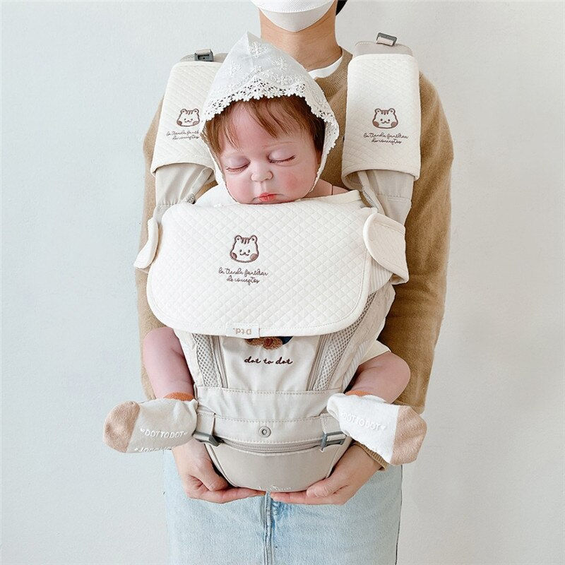 Miniaturbild: Cotton Baby Bibs Saliva Towel Chest Bite Towel Burp Cloths Babies Accessories B