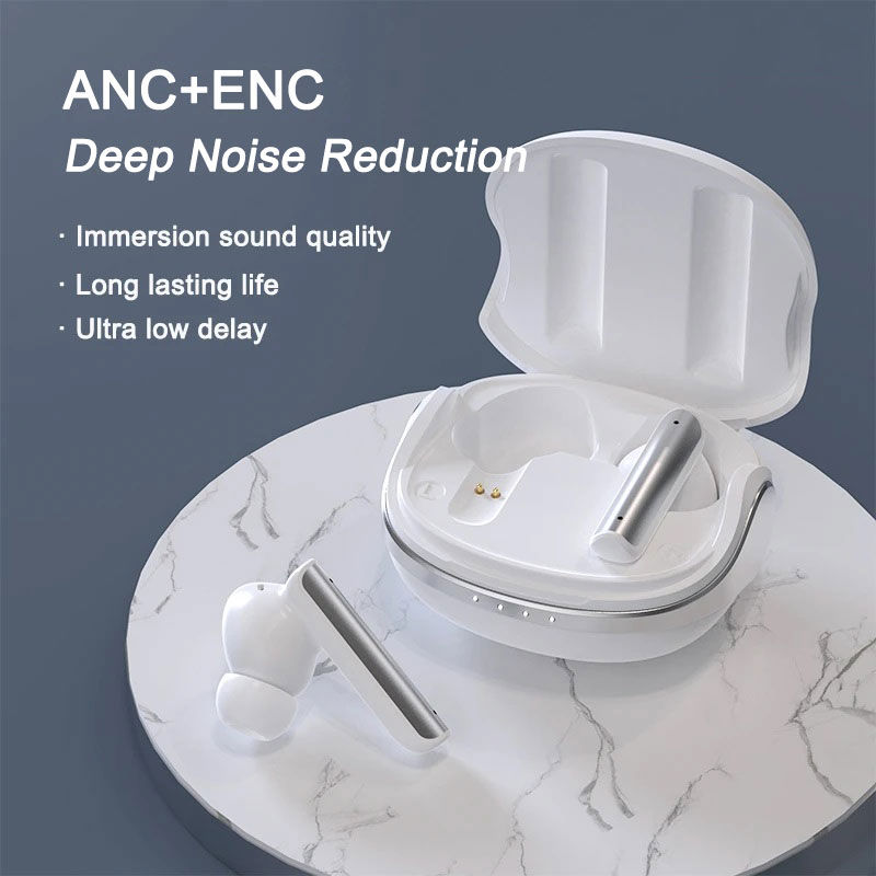 थंबनेल: EARDECO ANC Wireless Earphone Bluetooth 5.3 Active Noise Cancellation 4-mics EN