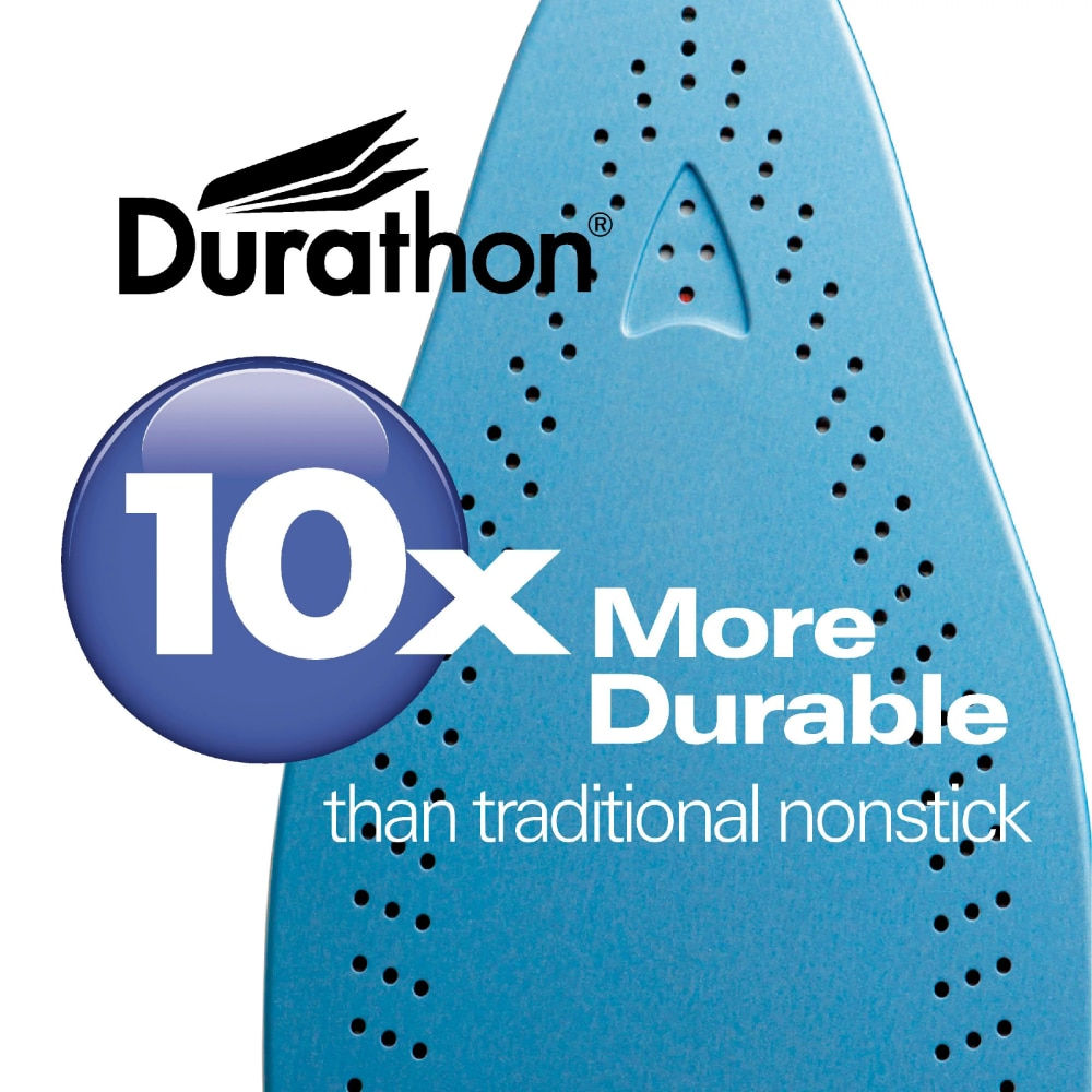 Durathon Digital Retractable Cord Iron, Model 19902R Cordless Steam Iron Portab