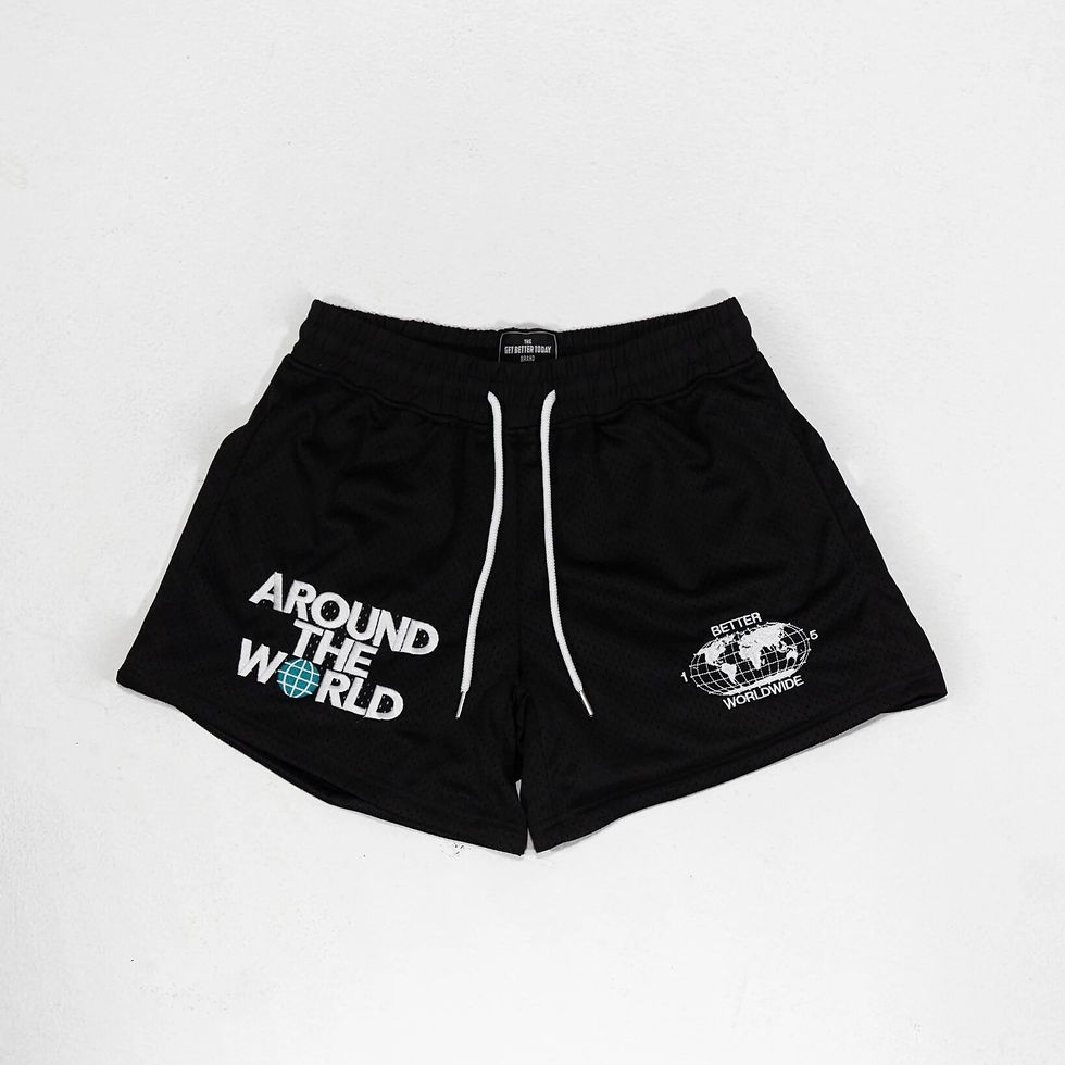 Thumbnail: Get Better Today Men Shorts GYM Basketball Running Shorts The GBT Brand Shorts 