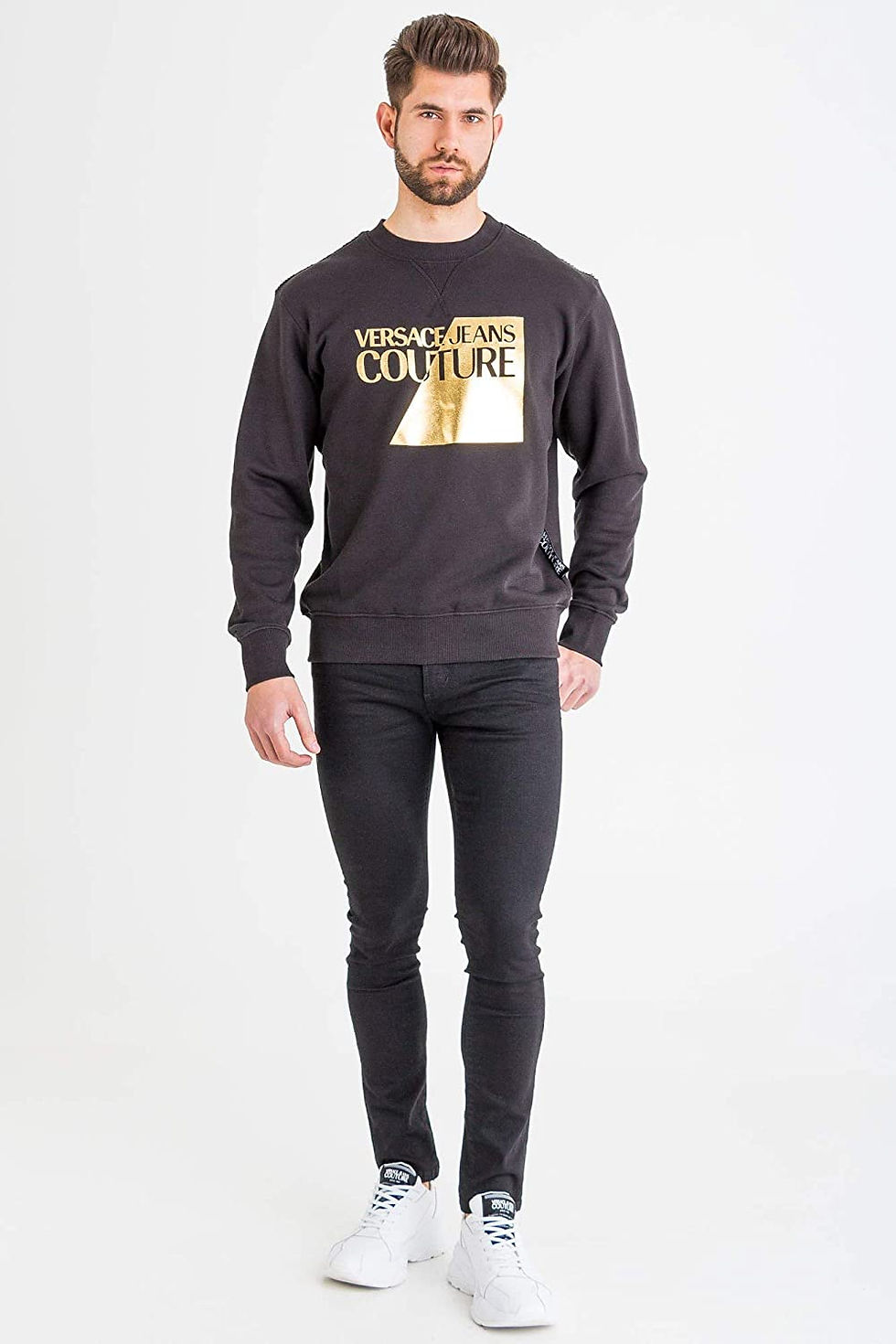 Thumbnail: Versace Jeans Couture Men's Black Gold