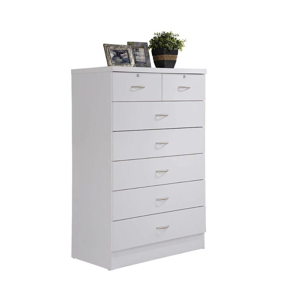 Thumbnail: 7 Drawer Dresser with Two Locks,