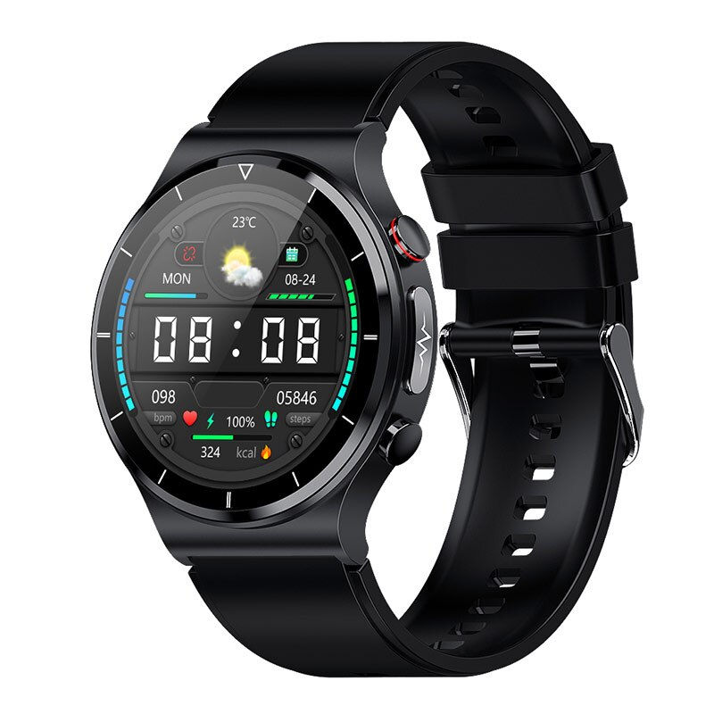 Thumbnail: LIGE 2022 ECG+PPG Smart Watch Men Heart Rate Blood Pressure Watch Health Fitnes