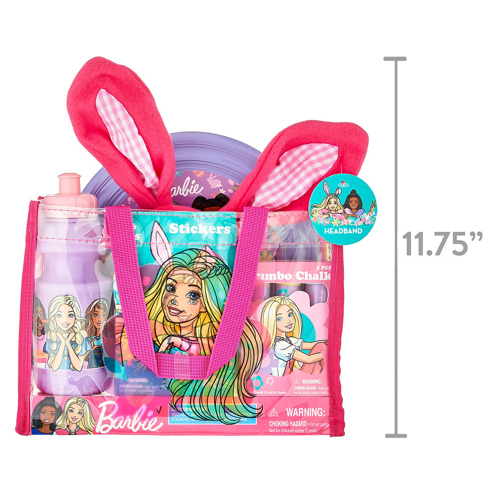 Miniature : Barbie Clear Tote Bag Easter Gift Set