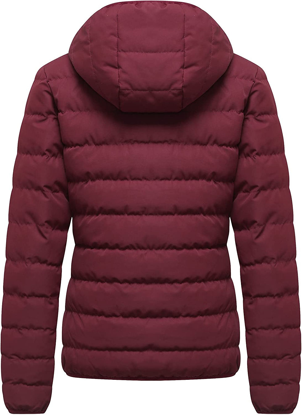 Miniatura: GGleaf Women's Hooded Packable Full-Zip Short Jacket Quilted Warm Lightweight W