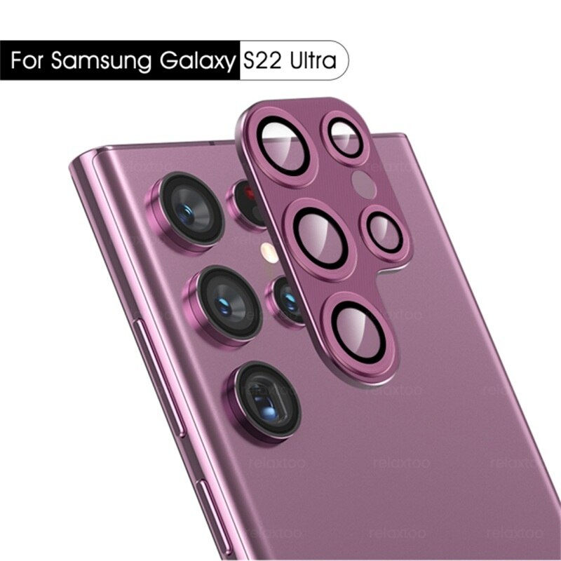 Thumbnail: S23ultra Case Matel Camera Protective Ring Cover For Samsung Galaxy S 23 S23 Ul