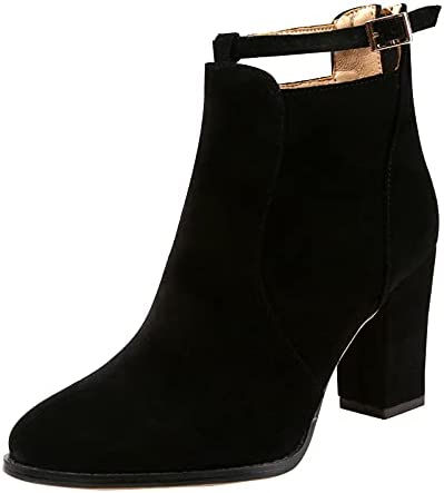 Thumbnail: Women's Ankle Boots Women Shoes Fashion Leather Knee High Boots Casual Dressy S
