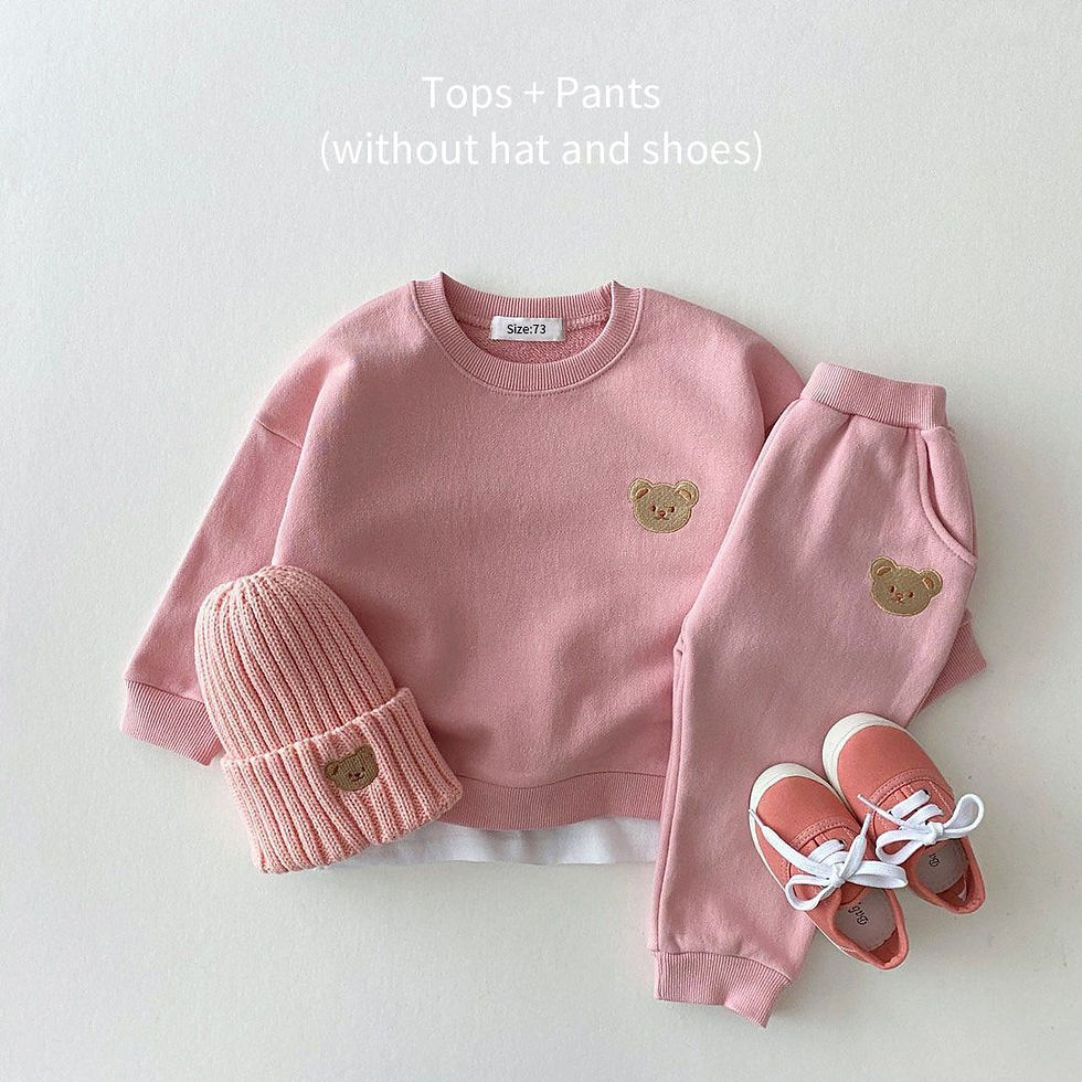 Thumbnail: One-Piece Clothes Baby Girl Clothes Sets  Newborn Baby Boy Long Sleeve Little B
