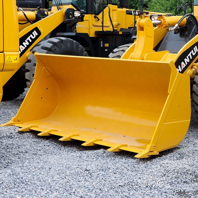 Thumbnail: Factory Price Earth-moving Machinery Tractor Front Loader 3m3 Bucket 5 Ton Whee