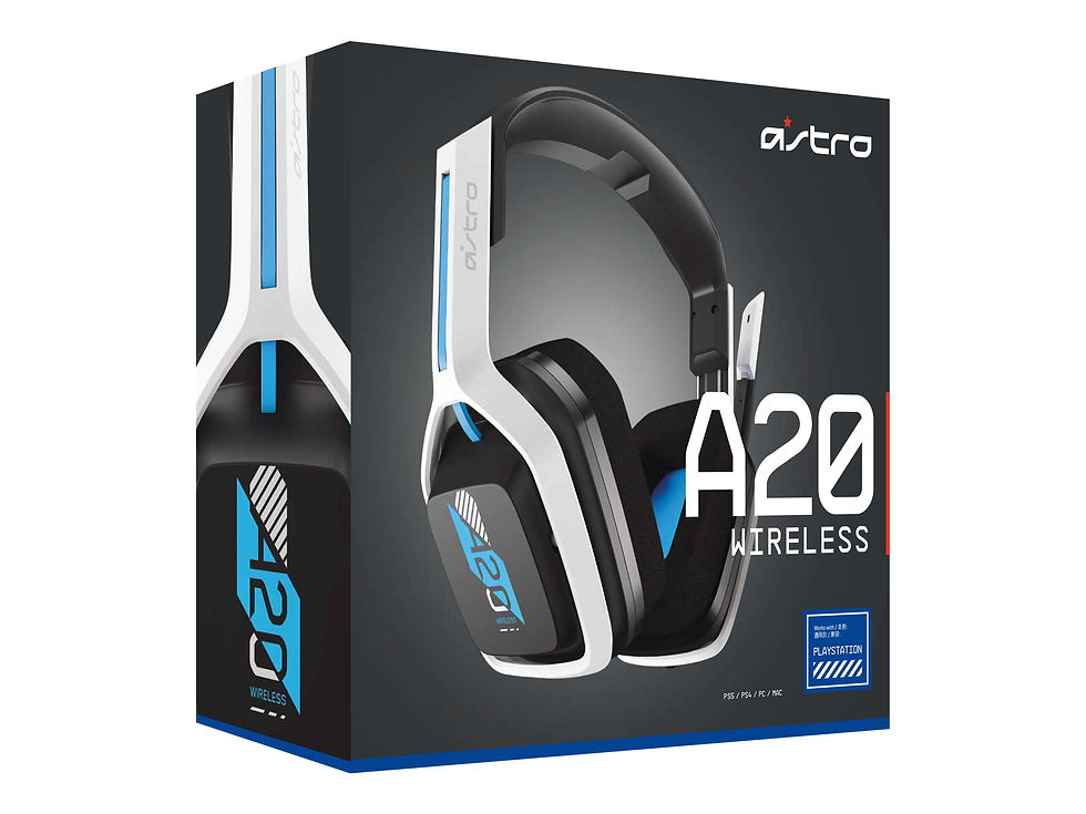 Thumbnail: ASTRO Gaming A20 Wireless Headset Gen 2 for PlayStation 5, PlayStation 4, PC & 