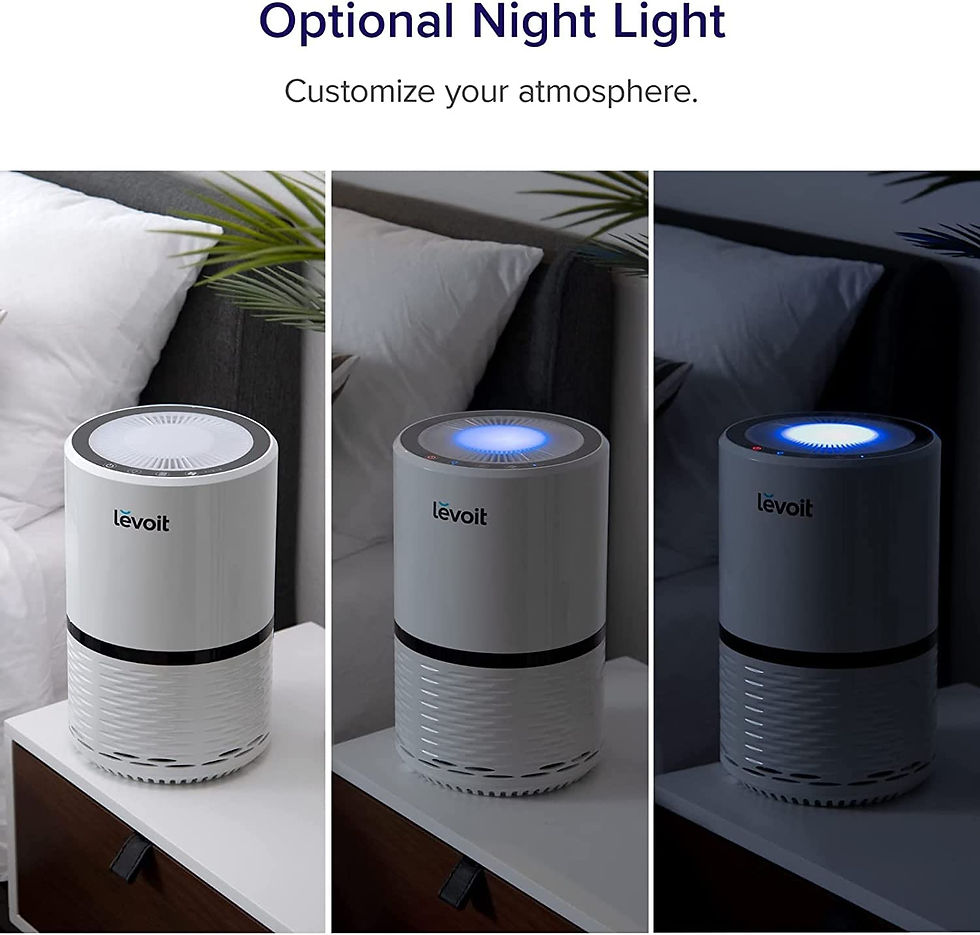Miniatura: LEVOIT Air Purifiers for Home, H13 True HEPA Filter for Smoke, Dust, Mold, and 