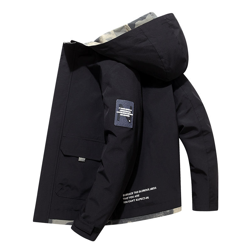Миниатюра: Hooded Fashionable Warm Custom Hooded Men Winter for Men Casual Outdoor Jackets