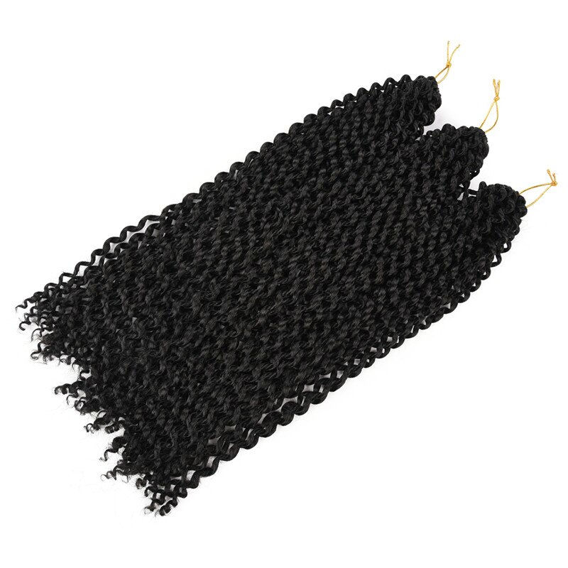 Thumbnail: YunRong 18 24Inches Passion Twist Crochet Hair Braiding Hair For Black Women Bu