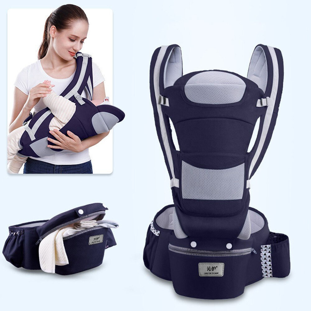 0-36M Ergonomic Baby Carrier Infant Kid Baby Hipseat Sling Save Effort Kangaroo