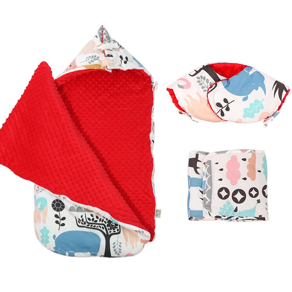 Thumbnail: Baby Sleeping Bag Envelope Stroller Swaddle Footmuff Winter Warm Kids Sleepsack