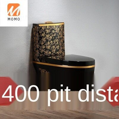 Thumbnail: Home color toilet black gold European style luxury retro water closet personali