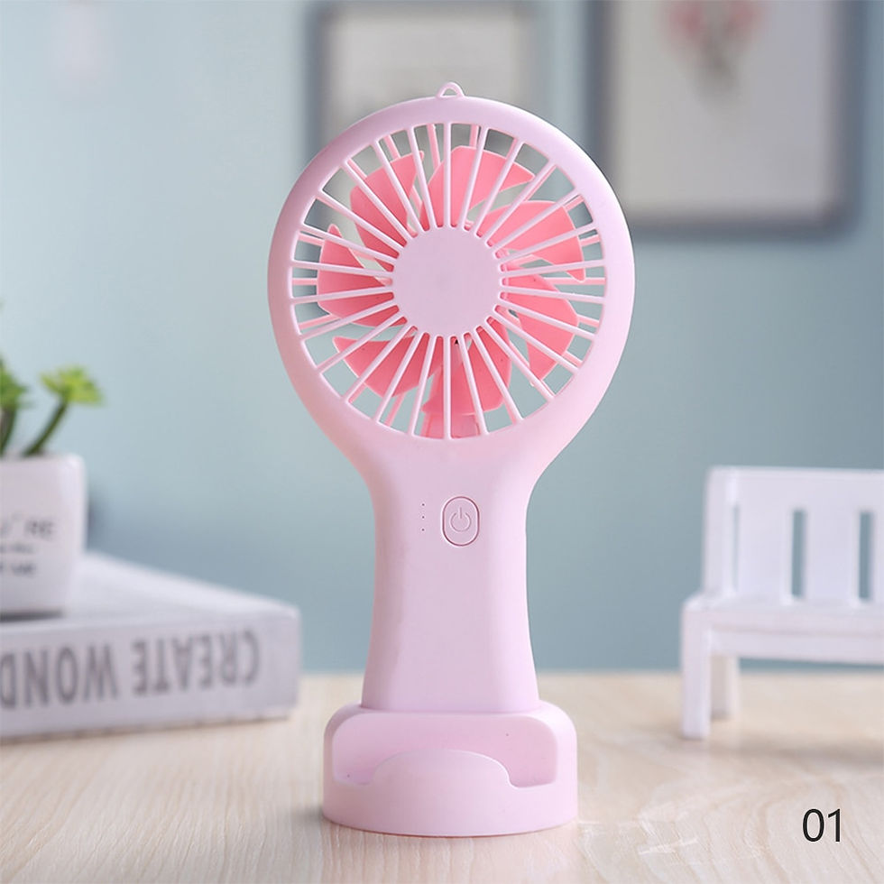 Миниатюра: Usb Mini Wind Power Handheld Fan, Convenient And Ultra-quiet, High Quality Port