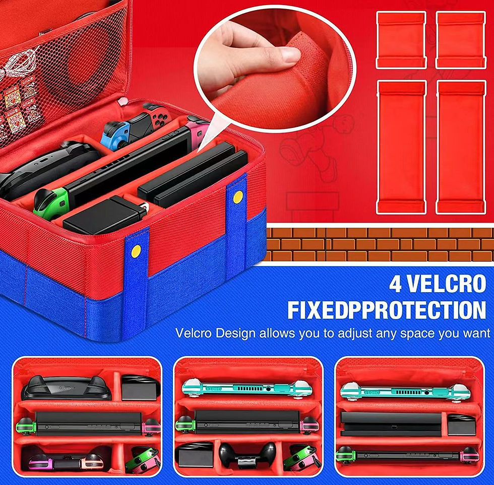 Thumbnail: Bag Carrying Storage Case for Nintendo Switch /Switch Oled Console Game Pouch A