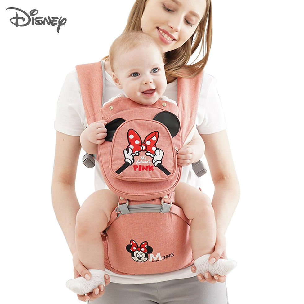 Miniaturbild: Disney Baby Carrier Ergonomic Toddler Backpack Hip Seat For Newborn Baby Backpa