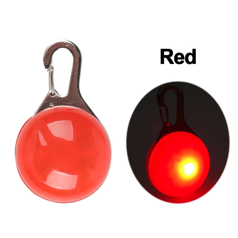 Thumbnail: Nylon LED Pet Dog Collar,Night Safety Flashing Glow in the Dark Dog Leash,Dogs