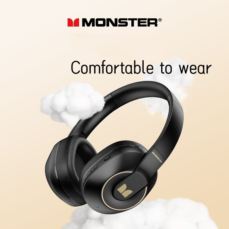 Миниатюра: Monster Original XKH01 Gaming Wireless Headphones Bluetooth Earphones 5.3 Folda