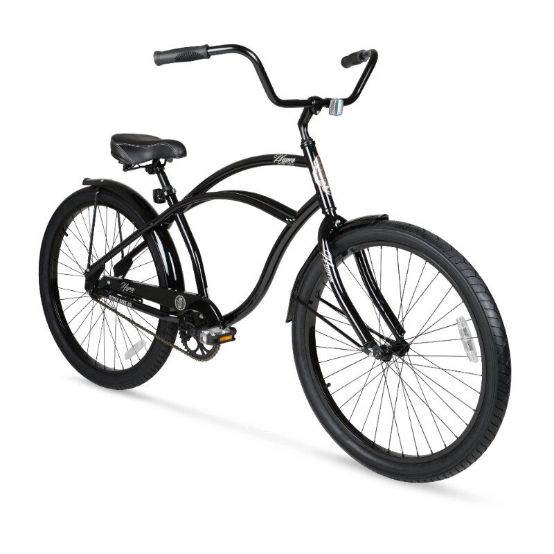 Thumbnail: Hyper Bicycle Men's 26 In. Beach Cruiser Bike, Black