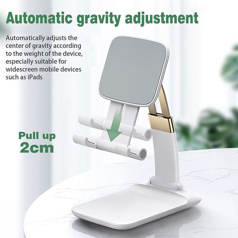 Miniatura: Creative lazy desktop bedside phone holder portable multifunctional folding tel