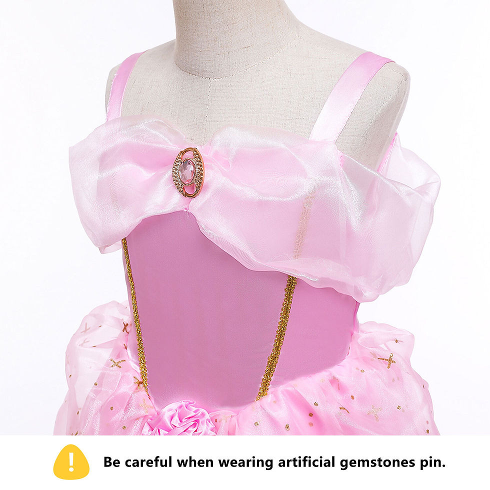 Миниатюра: Girls Aurora Costume Princess Dress Sleeping Beauty Birthday Party Dress up