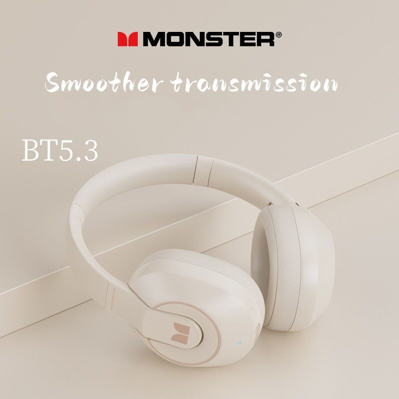 Миниатюра: Monster Original XKH01 Gaming Wireless Headphones Bluetooth Earphones 5.3 Folda