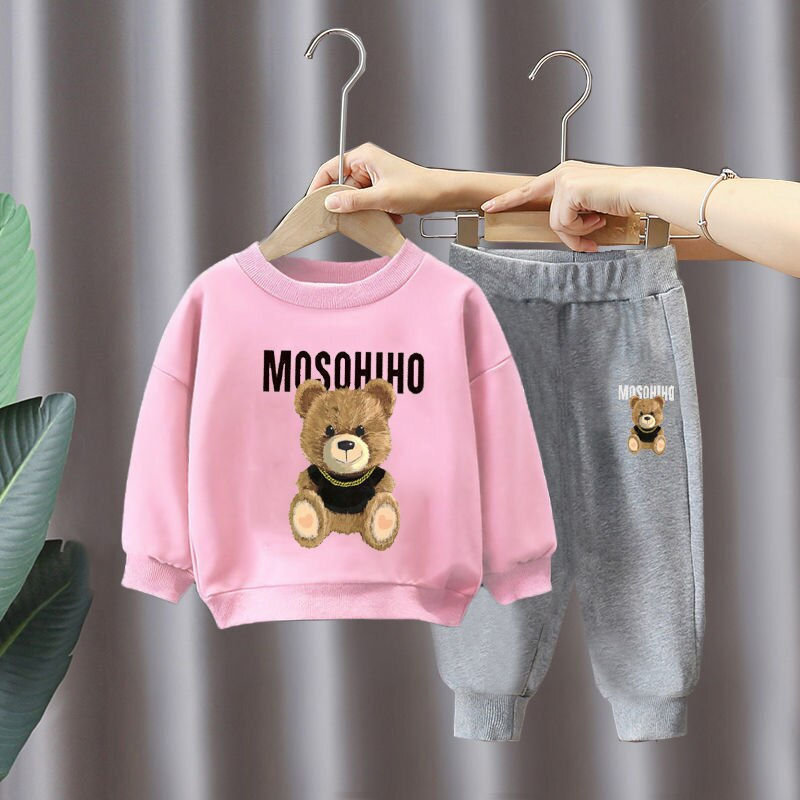 Thumbnail: Kids Clothes Spring and Autumn Suit New Children's Cartoon Printed Hoodie Boys 