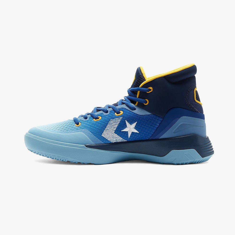 Thumbnail: Original Converse G4 Heart Of City Hi Men 'S Blue Basketball Sport Shoes 170296