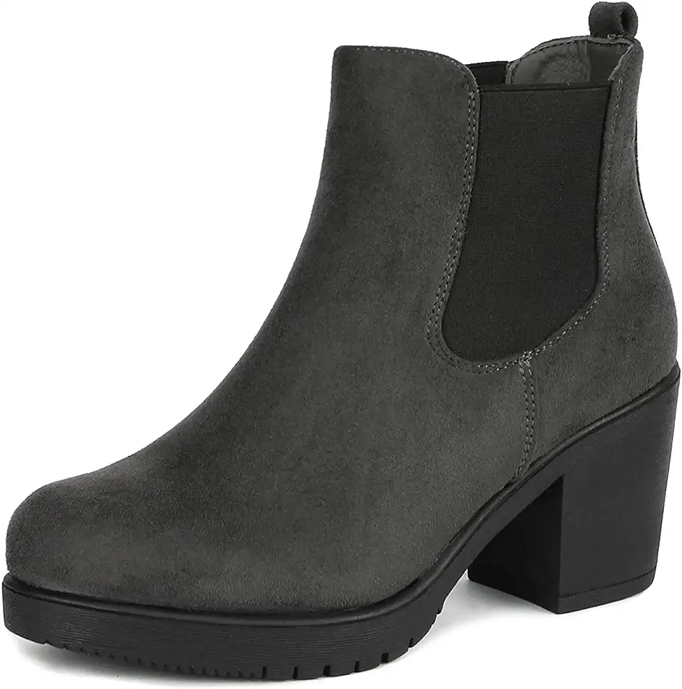 Thumbnail: DREAM PAIRS Women's FRE High Heel Chelsea Style Ankle Bootie