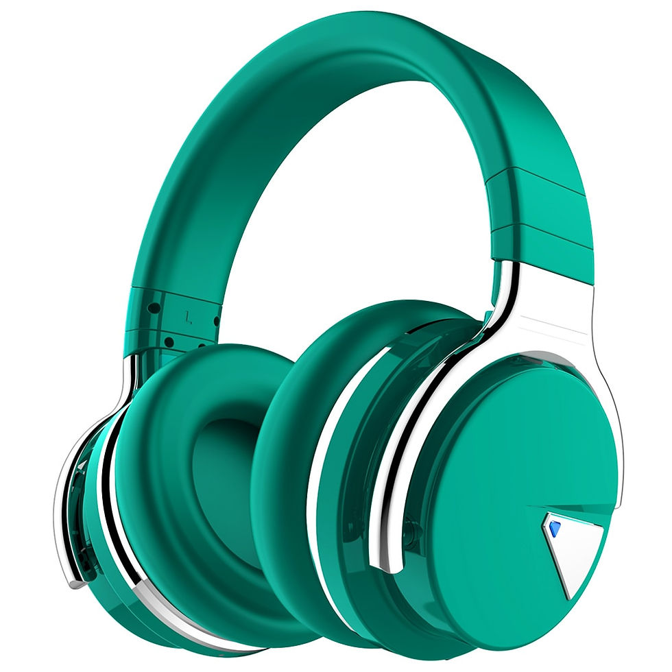 Thumbnail: COWIN E7[Upgraded] Active Noise Cancelling Wireless Bluetooth Headphones Deep B
