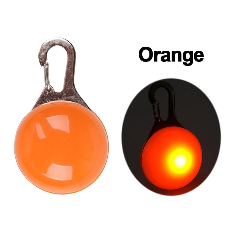 Thumbnail: Nylon LED Pet Dog Collar,Night Safety Flashing Glow in the Dark Dog Leash,Dogs