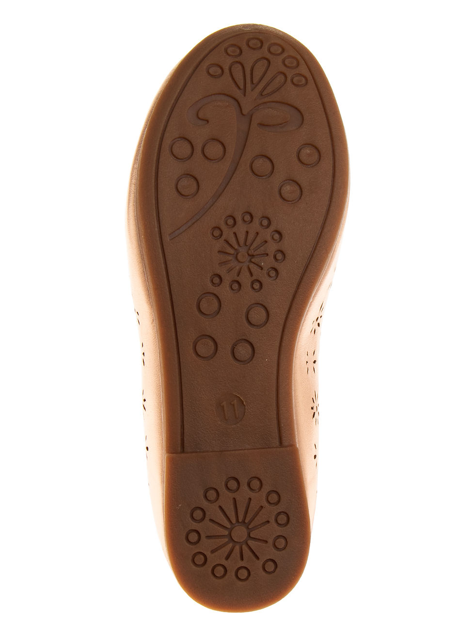 Miniatura: Josmo Girls Perforated Flats, Sizes 11-4