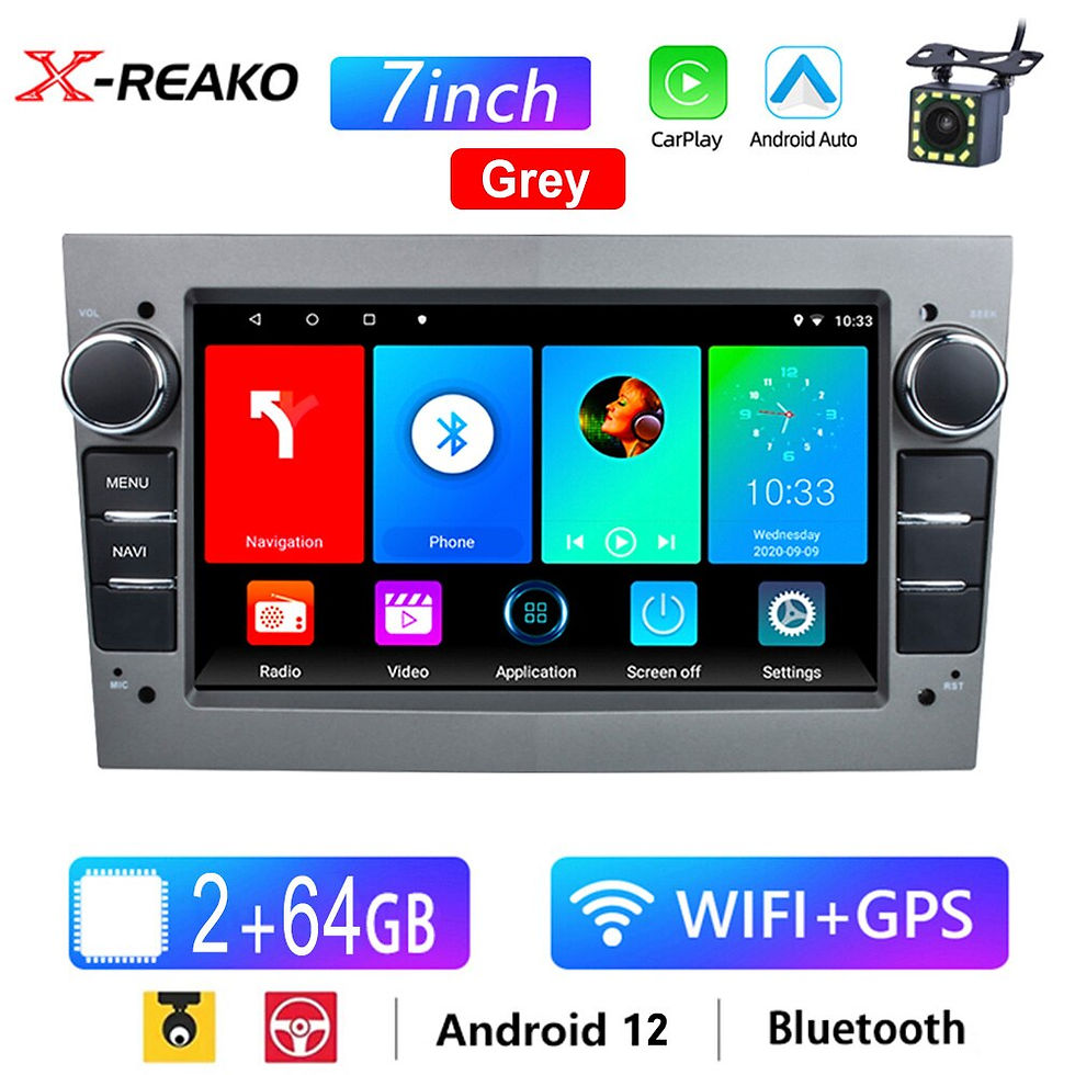 Thumbnail: X-REAKO For Opel Astra J H Vauxhall Vectra Antara Zafira b Corsa 7Inch Autoradi