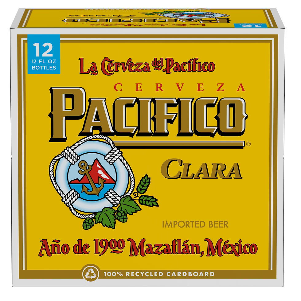 Thumbnail: Pacifico Beer Mexican Lager Beer, Beer 12 Pack, 12 fl oz Bottles, 4.4% ABV