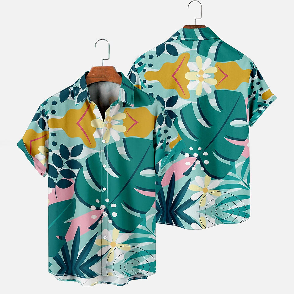 Thumbnail: Men's Shirts Fashion Casual Beach Summer Outdoor Vintage Short Sleeve 3D Starry