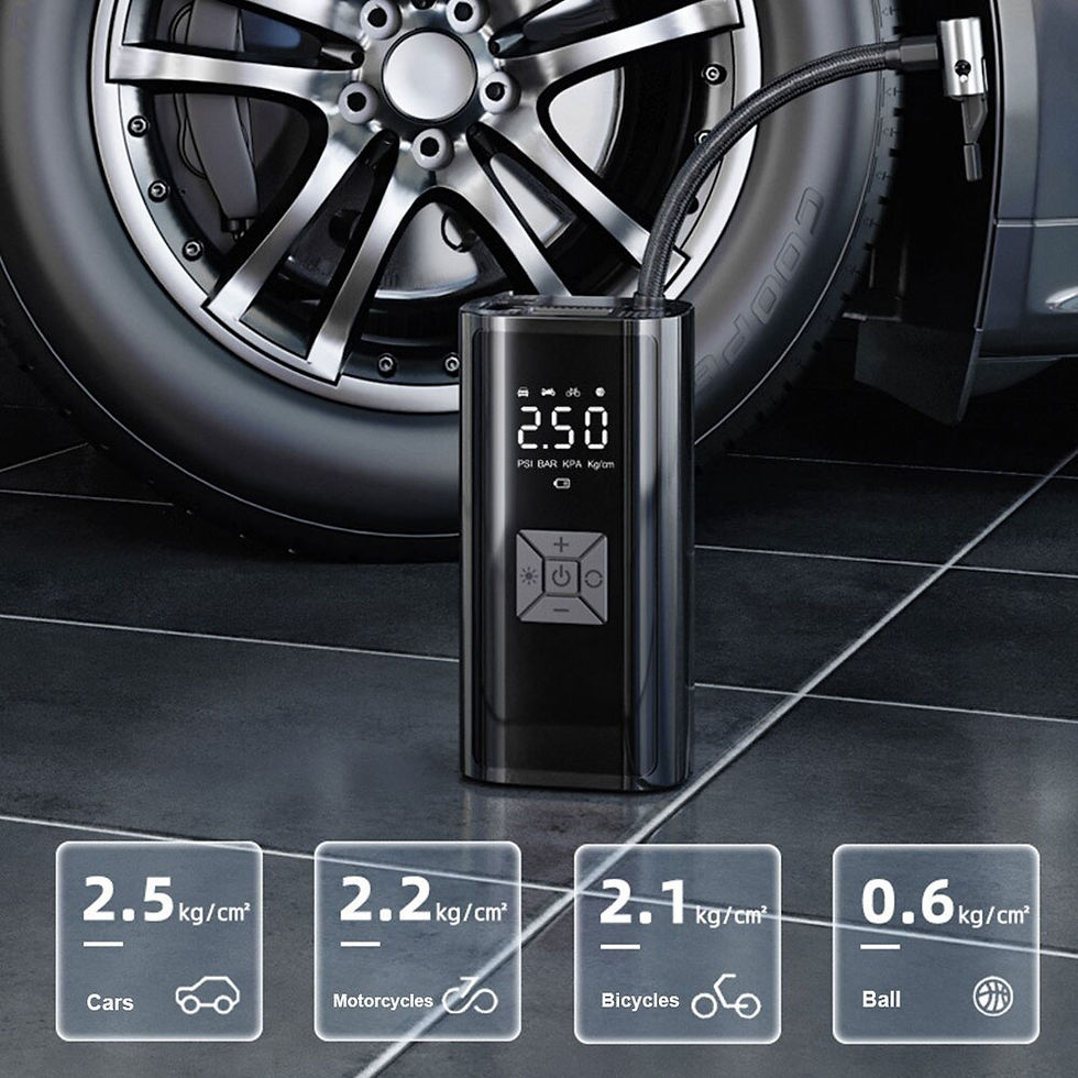 Miniature : 6000mAh Wireless Electric Air Pump Portable Car Air Compressor 12V 150PSI Car T