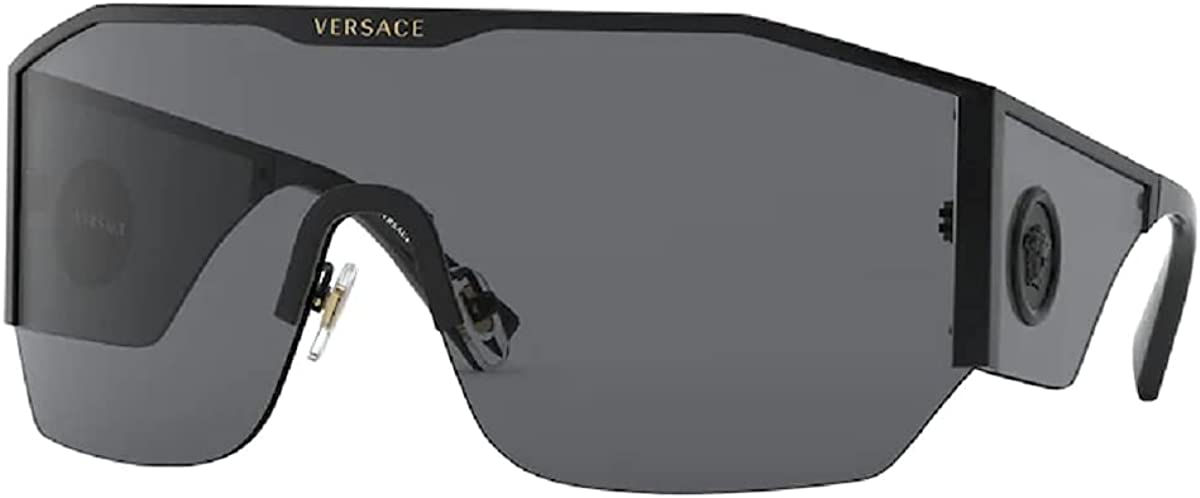 Versace VE2220 Irregular Sunglasses for Men + BUNDLE with Designer iWear Compli
