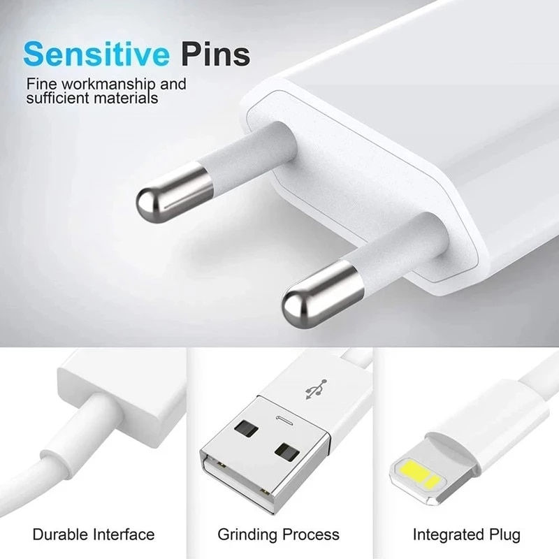 Thumbnail: Original USB Charger For iPhone 11 Pro Max SE 7 8 Plus XR X XS MAX Data Line Fo